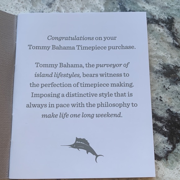 Like New Tommy Bahama Rose Gold & Silver Tropical Ladies Watch - Picture 6 of 11